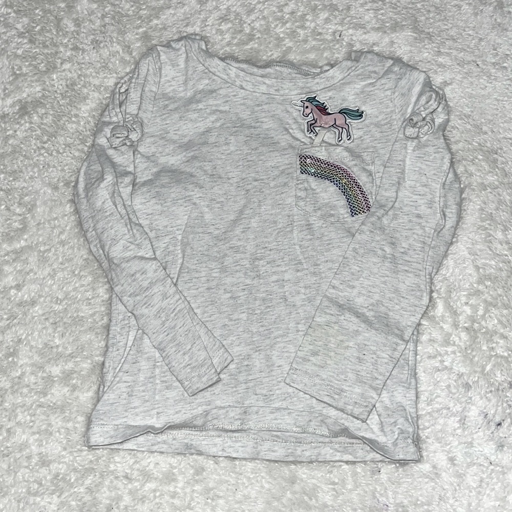 Carter’s long sleeve toddler unicorn shirt
